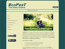 Tablet Screenshot of ecopest.net